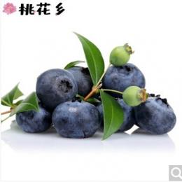 桃花乡 新鲜蓝莓 时令新鲜当季水果 约125g/盒 新鲜水果 精选果2盒