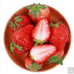 红颜玖玖草莓 15-20颗 约350g 新鲜水果